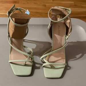 ALDO Mint Strappy Heels